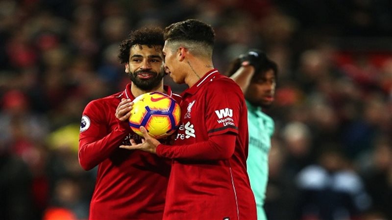 محمد صلاح وفيرمينو