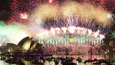 فيديو.. أستراليا تحتفل بالعام الجديد 2019