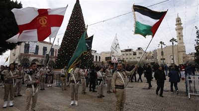 كيف استعدت فلسطين الزيتون للإحتفال بالكريسماس 2019