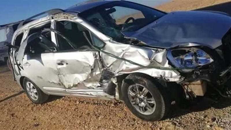 حادث تصادم بالطريق