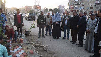 صور| محافظ الفيوم يبدأ 2019 بجولة ميدانية بمركزي الفيوم وطامية