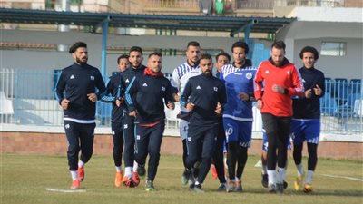 القناة يواصل تدريباته إستعدادًا لأبى صقل 