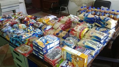 ضبط 6300 عبوة غذائية منتهية الصلاحية بالإسكندرية