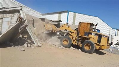 أمن المنوفية ينفذ 5 قرارت إزالة تعدي على منافع الري في حملة مكبرة
