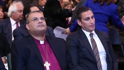 مندوب السيسي في حضرة الكنيسة الإنجيلية بعيد الميلاد المجيد