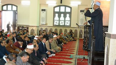 صور| افتتاح مسجد جامعة سوهاج بـ