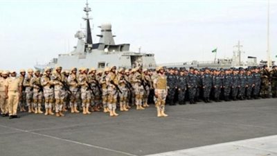 بمشاركة 6 دول عربية.. اختتام فعاليات التدريب البحرى المشترك 