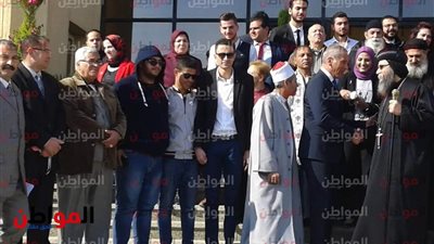 القمص غبريال تاوضروس: الأمن يبذل جهودًا كبيرة ليحيا الجميع بأمن وسلام 
