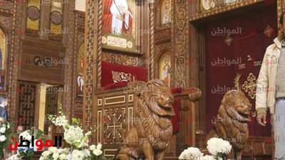  من الداخل| صور.. كاتدرائية ميلاد المسيح فى العاصمة الإدارية 