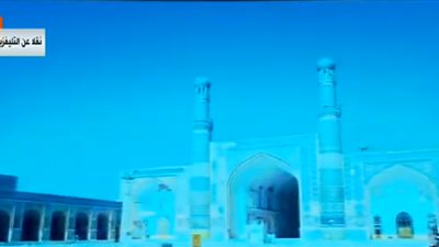 عرض فيلم تسجيلي عن مراحل بناء مسجد الفتاح العليم بـ