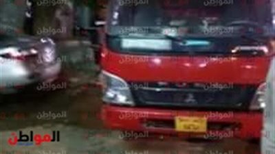 السيطرة على حريق ببرج التحكم بمزلقان السكة الحديد في بني سويف 