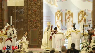 صور .. ما هو نص قداس عيد الميلاد المجيد في كاتدرائية العاصمة الإدارية الجديدة ؟