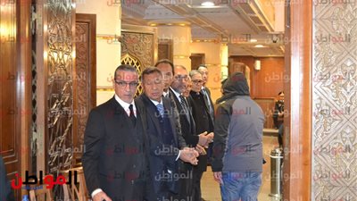 صور.. بدأ مراسم عزاء نجلة الرئيس الراحل محمد أنور السادات