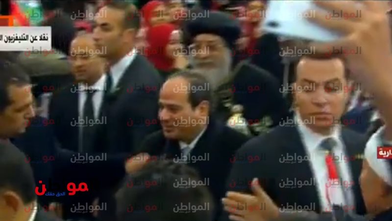 السيسى وسيلفى الكاتدرائية