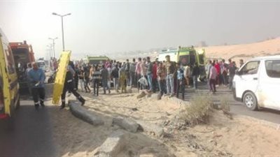 مصرع شخص وإصابة 2 في حادث تصادم سيارة رئيس مدينة بسيون بالغربية