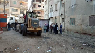 مستقبل وطن يواصل حملته لتنظيف وتجميل مركز ميت غمر بالدقهلية