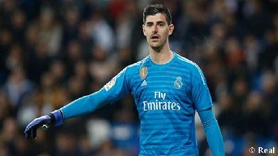 ريال مدريد يفقد كورتوا بسبب الإصابة 