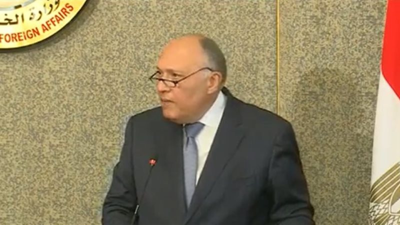 وزير الخارجية سامح