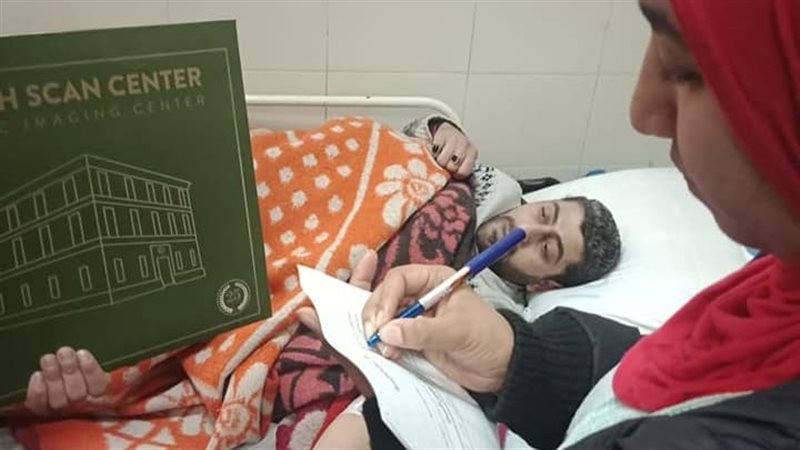 إصابة شخص-انهيار