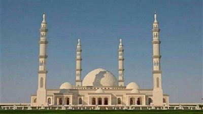 استمرار توافد المصلين على مسجد الفتاح العليم بحضور الرئيس السيسى لحضور خطبة الجمعة 11 يناير 