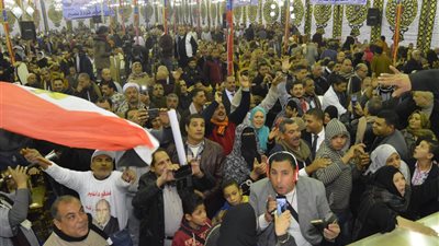 أهالي زفتى يحتشدون لدعم مرشح مستقبل وطن فى الانتخابات التكميلية