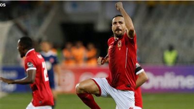 علي معلول يحرز الهدف الثاني للأهلي في مرمي فيتا كلوب