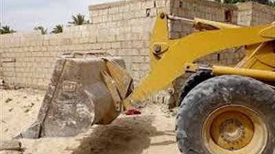 إزالة 191 حالة تعدى على أراضى الدولة فى سوهاج