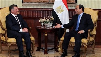 وكالة فلسطينية تسلط الضوء على لقاء الرئيس السيسي والعاهل الأردني