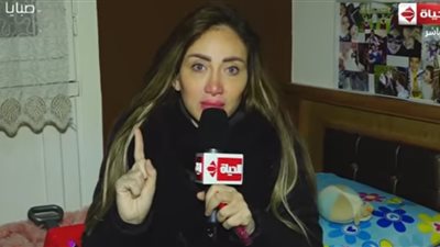 فيديو.. ريهام سعيد تنهار من البكاء على الهواء: حرام عليكم 