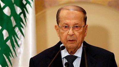   رسالة من الرئيس اللبنانى إلى أمريكا بشأن ترسيم الحدود الجنوبية 