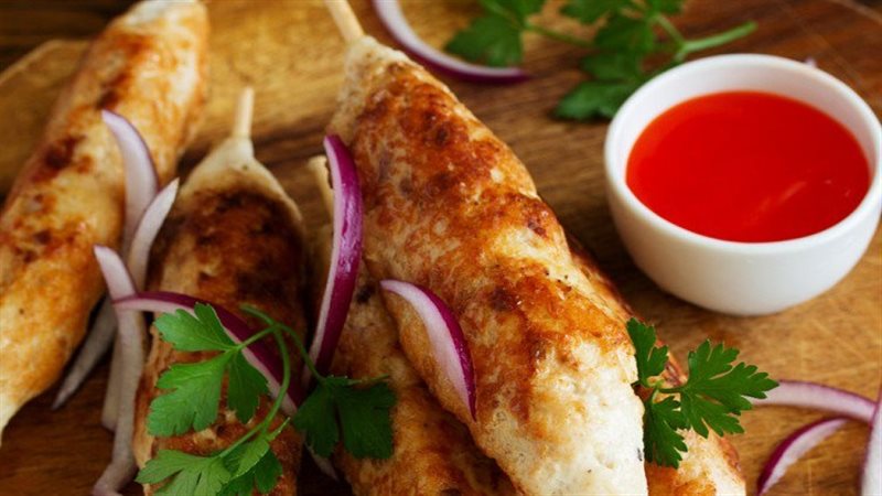 طريقة عمل كباب الدجاج
