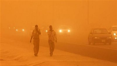 فيديو.. عاصفة رملية في القاهرة.. تعرف على درجات الحرارة 