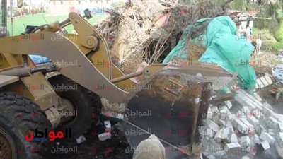 صور| استكمال أعمال الموجة الـ 12 لإزالة التعديات على أراضي الدولة‎ في البحير