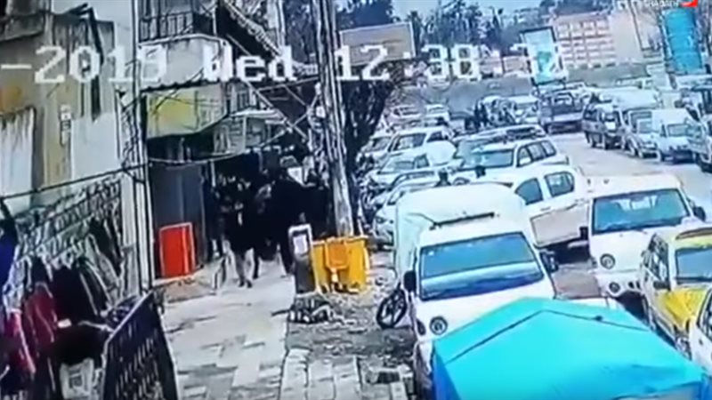 لحظة التفجير الانتحارى