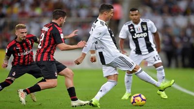 رونالدو يقود يوفنتوس للتويج بالسوبر الإيطالي أمام ميلان