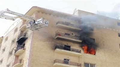السيطرة على حريق بمعهد شلل الأطفال بإمبابة