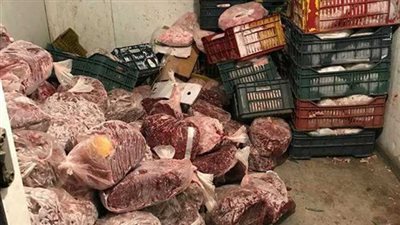 ضبط 247 كيلو لحوم فاسدة في الشرقية