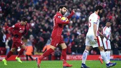 5 أرقام قياسية لمحمد صلاح بهدفيه في شباك كريستال بالاس 