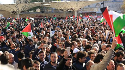 مسيرة كبري بتركيا.. وإضراب عن الطعام في سجون أنقرة 