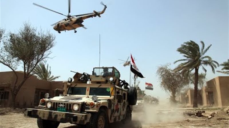 الجيش العراقى وقصف