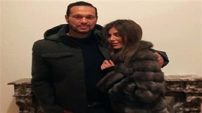 صور| ريهام حجاج مع طليق ياسمين عبد العزيز بعد انباء زواجهما