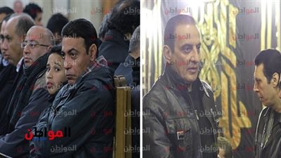 صور| طارق علام ومحمد الغيطي فى عزاء سعيد عبد الغني 