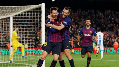 برشلونة يواصل الإبتعاد بصدارة الليجا بثلاثية في مرمي ليجانيس