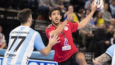 منتخب مصر لكرة اليد يلعب  بـ 