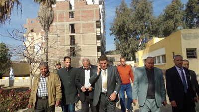 وكيل زراعة بالبحيرة يتفقد إدارة حوش عيسى الزراعية