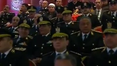 الرئيس السيسى يشهد احتفالية عيد الشرطة 67