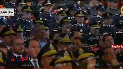 شاهد.. أغنية حيوا العلم من احتفالات عيد الشرطة 67 