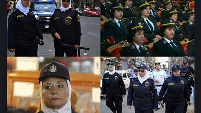 امرأة في مهمة وطنية .. 8 معلومات عن الشرطة النسائية 