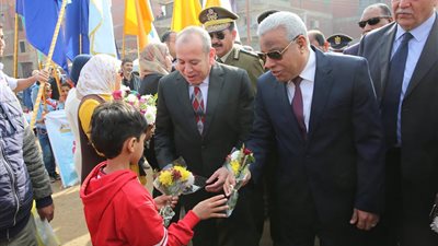 فيديو.. محافظ كفر الشيخ يهنئ رجال الشرطة بعيدهم الـ67
