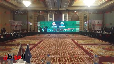 صور| استعدادات مؤتمر تطوير منظومة التعليم العالي